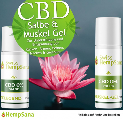 CBD Gel - Nach Sport oder körperlichen Betätigungen