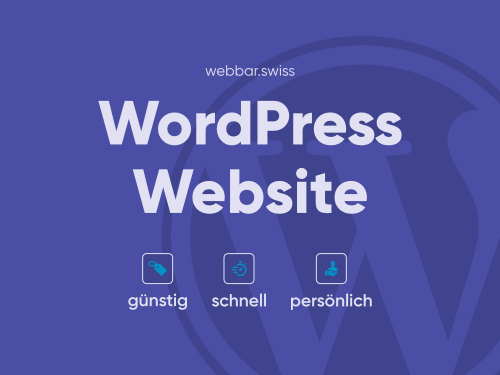 WEBSITES: Günstig, Schnell, Persönlich