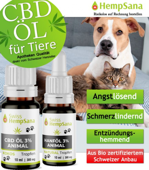 CBD Öl Animal - Erfahren Sie die unglaubliche Wirkung auf ihre Ha