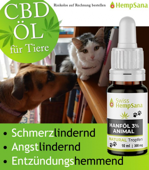 Hempsana - Animal CBD Öl