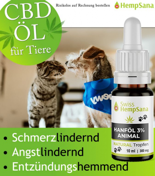 Hempsana CBD Öl - Animal 3%