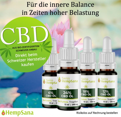 SCHWEIZER CBD Qualitätsführer