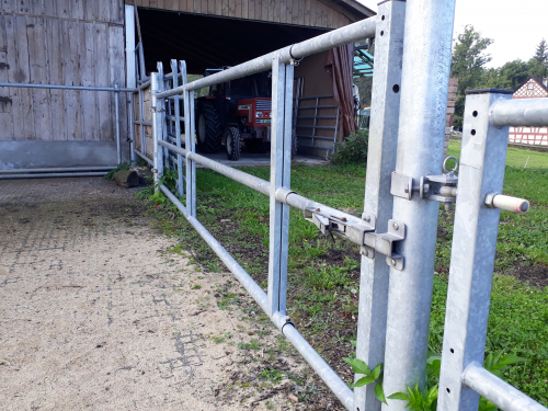 Abschrankungen für Laufhof, Paddock oder Stall