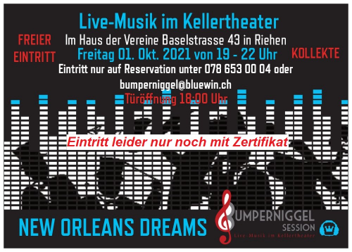 Live-Musik mit den New Orleans Dreams