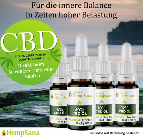 Hempsana, CBD Produkte in Apothekenqualität