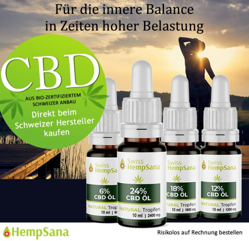 Hempsana, das CBD Öl in Apothekenqualität