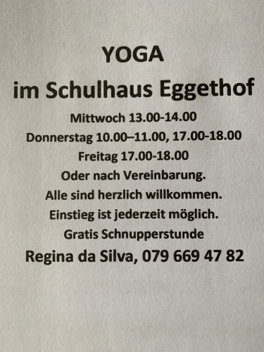 Erwachsenen- und Kinder Yoga in Langrickenbach TG