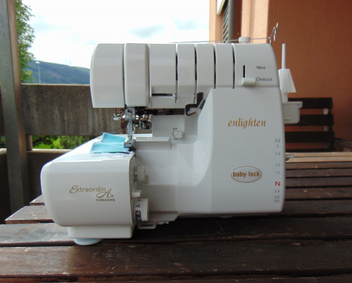 Overlock Nähmaschine baby lock Enlighten neu, Gratis-Versand