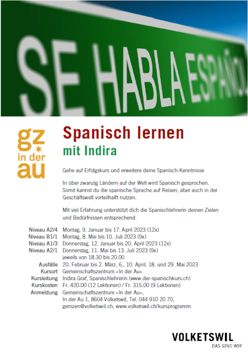 Spanisch/ Spanischunterrecht