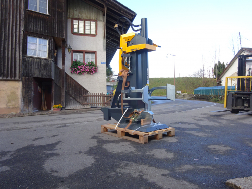 Holzspaltmaschine mit Stammheber 21T neu !!