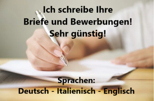 Professionelle Texte, Bewerbungsunterlagen, Übersetzungen! 