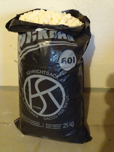 Verpackungs Pellets 60 Lt. Post Paketversand Füllmaterial