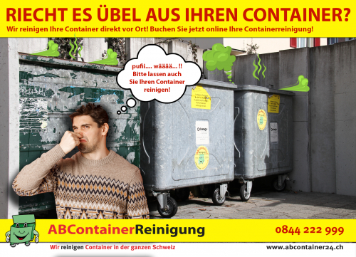 Containerreinigung Flawil Uzwil Amriswil Altnau Arbon Goldach Wil