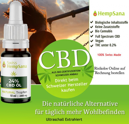 Hempsana CBD Produkte bestellen - 100% Swiss Made.