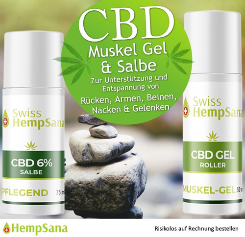 CBD Hanföl Salbe - extra hoher CBD Gehalt