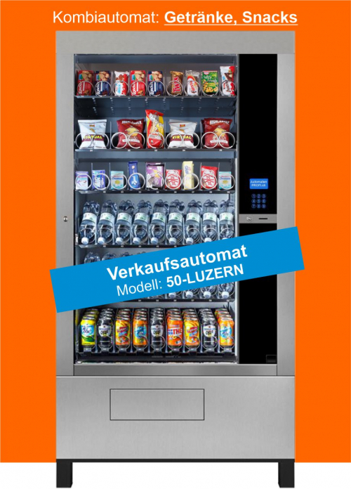 Getränkeautomat, Snackautomat viel Platz / Verpflegungsautomat