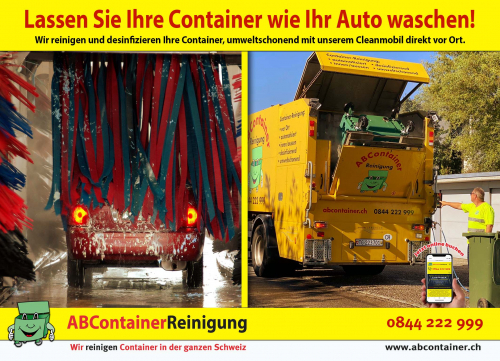 Lassen Sie Ihre Container wie Ihr Auto waschen!