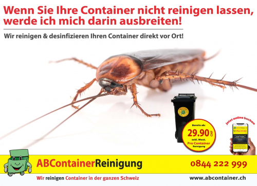 Sie wollen keine Ungeziefer in Ihrem Container?