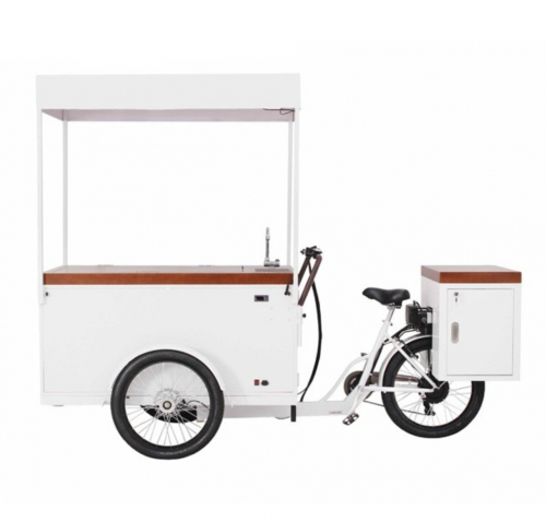 Glace Velo Eis Fahrrad mit Eistruhe Streetfood