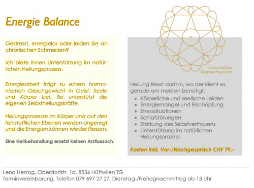 Energie Balance