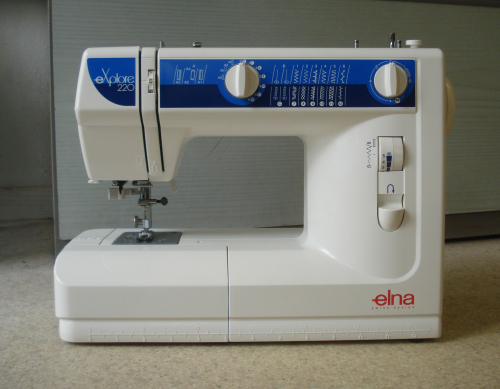 Nähmaschine Elna explore 220, neu, Gratis-Versand. 5 J. Garantie