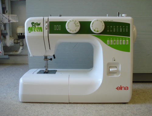 Nähmaschine Elna Sew Green 1000, neu, mit Gratis-Versand.