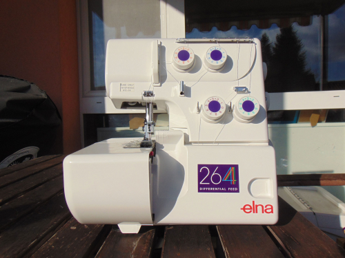 Overlock Nähmaschine Elna extend 264, neu, Gratis-Versand