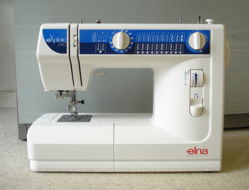 Nähmaschine Elna explore 240, neu, mit Gratis-Versand.