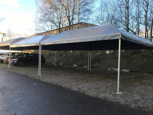 Rundbogen Pavillon - Grossformat 12x4m