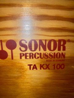 Xylophon Sonor Percussion TA KX 100