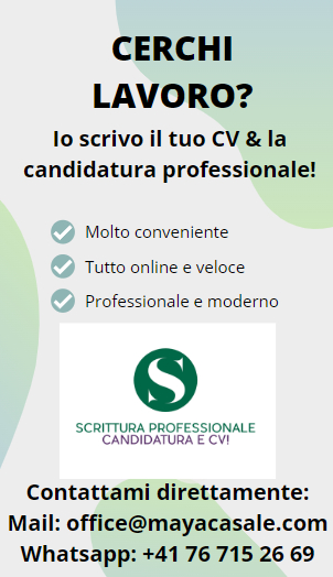 Cerchi lavoro? Scrittura curriculum & candidatura!