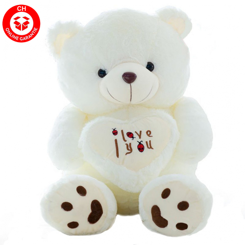 Plüschbär mit Herz I Love You Liebe dich Teddy Bär Geschenk XXL