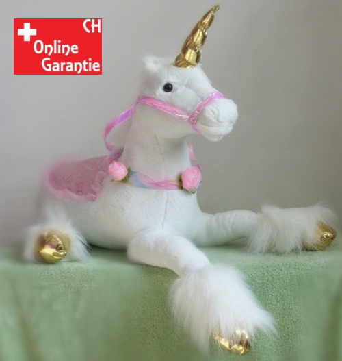 Einhorn Unicorn Plüsch Plüschtier XXL Mädchen Kinderzimmer