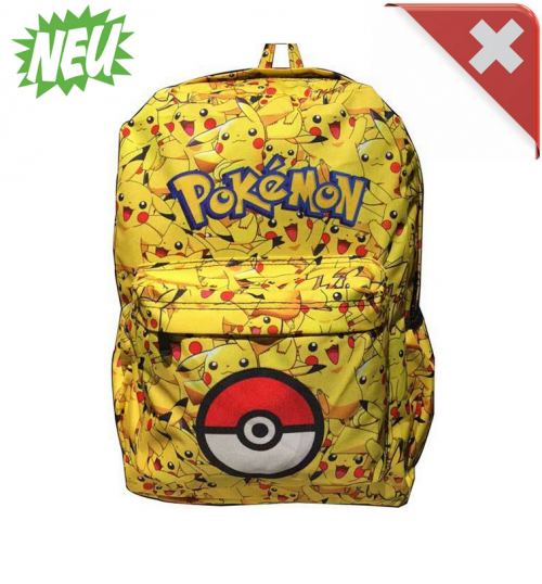 Pokémon Go Pikachu Kinder Kinderrucksack Rucksack Fanartikel Fan