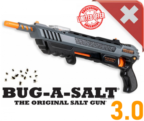 BUG-A-SALT 3.0 Black Fly Edition Fliegen Gewehr Salz Gewehr Neu