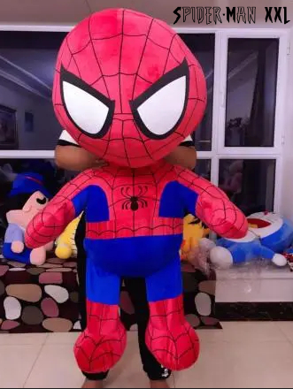 Spider-Man XXL Plüsch Spiderman Stofftier Marvel Avengers Fan 1m