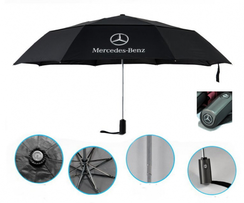 Mercedes-Benz Fan Regenschirm Taschenschirm Accessoire Fanartikel