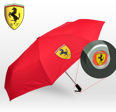 Ferrari Fan Schirm Regenschirm Fanshop Outdoor Automatik