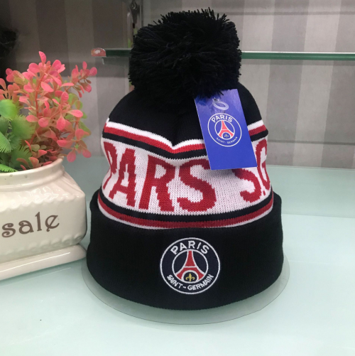 Paris Saint-Germain Fan PSG Beanie Mütze Fussball Fanartikel