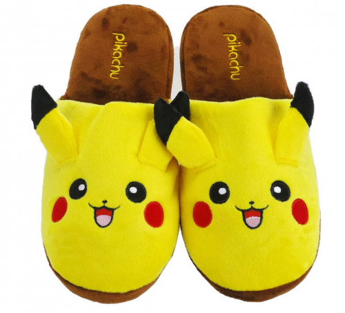 Pokémon Pikachu Flauschige Plüsch Hausschuhe Pantoffel Pantoffel