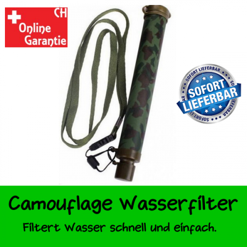 Militär Wasserfilter Mobil Fluss See Survival Wasser Filter