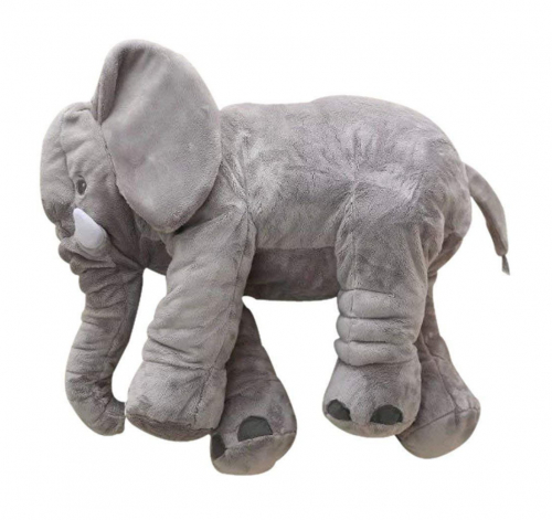 Elefanten Kissen Elefant Elefanten Plüschtier Kuscheltier XL 80cm
