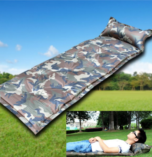 Militär Selbstaufblasbare Luftmatratze Schlafmatte Schlafsack