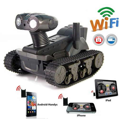 WLAN WiFi Rovospy i-Spy Auto Kamera App Panzer iPhone Android