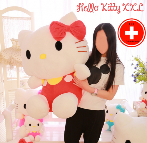 Hello Kitty Plüsch Plüschtier Plüschtfigur XXL ca. 100cm Geschenk