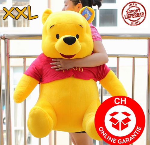 Winnie Puuh Plüsch XXL Bär Plüschbär Teddy Honig Winnie Pooh 1.1m