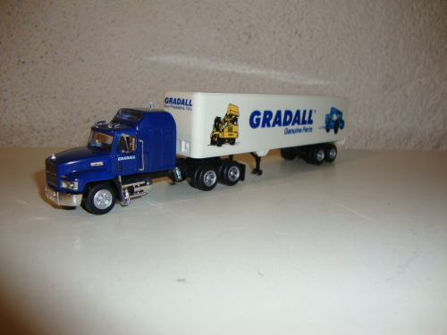 Mack Gradall Truck Trailer