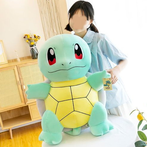 Schiggy Plüsch Pokémon 90cm Pokemon Plüschtier XXL Squirtle Figur