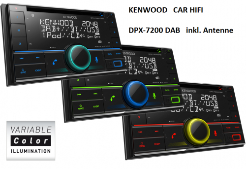 DAB+ Doppel DIN Autoradio Bluetooth Spotify Neu