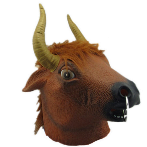 Stier Maske Kostüm Halloween Cosplay Kostüm Fasnacht Bulle